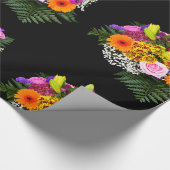 Flower Afbeelding Mooie Gift Crafts Party Supplies Cadeaupapier (Hoek)