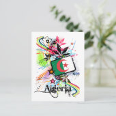 Flower Algerije Briefkaart (Staand voorkant)