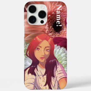 Flower Anime iPhone 16 Pro Max Hoesje