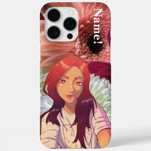 Flower Anime Case-Mate iPhone Case (Achterkant)