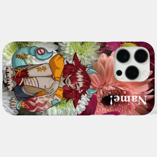 Flower Anime Case-Mate iPhone Case (Achterkant (horizontaal))