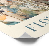 Flower Aquarelles Market Florence No. 7 Gallery Poster (Hoek)