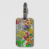 Flower Arranging Bagagelabel (Voorkant (verticaal))