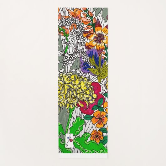 Flower Arranging Yoga Mat (Voorkant)