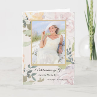 Flower Art Memorial Programme Programma