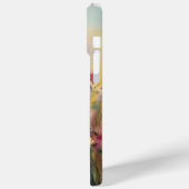 Flower art telefoonhoes, iphone 15 Pro Max hoesjes (Achterkant / Links)