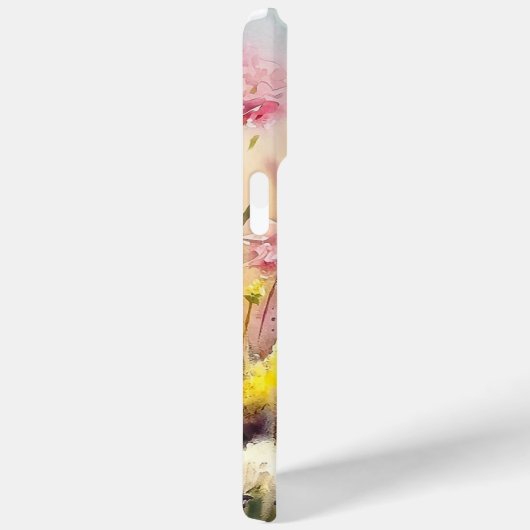 Flower art telefoonhoes, iphone 15 Pro Max hoesjes (Achterkant / Rechts)
