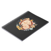 Flower Baby Pregnant Notitieboek (Linkerzijde)