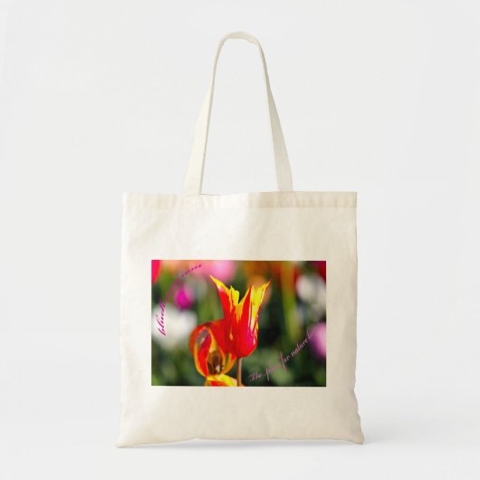 flower bag tote bag (Voorkant)