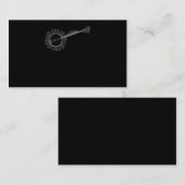 Flower Banjo Country Music Love Visitekaartje (Voorkant / Achterkant)