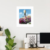 Flower Baskets Poster (Thuiskantoor)