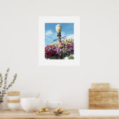Flower Baskets Poster (Keuken)