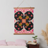 Flower Beauty Hangend Wandkleed (Slaapkamer)