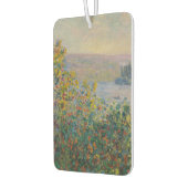 Flower Beds at Vétheuil, Impressionist Landscape Luchtverfrisser (Links)