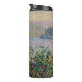Flower Beds at Vétheuil, Impressionist Landscape Thermosbeker (Geroteerd rechts)
