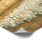 Flower Beds - Vincent van Gogh Fine Art Poster (Hoek)