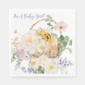 Flower Bee Lunch servetten (Voorkant)