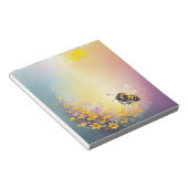 Flower Bee Notitieblok (Schuin)