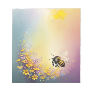 Flower Bee Notitieblok