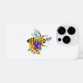 Flower bee with wild plants Case-Mate iPhone case (Achterkant (horizontaal))