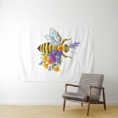 Flower bee with wild plants wandkleed (In Situ (horizontaal))
