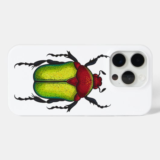 Flower beetle Case-Mate iPhone case (Achterkant (horizontaal))