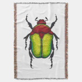 Flower beetle deken (Voorkant Verticaal)