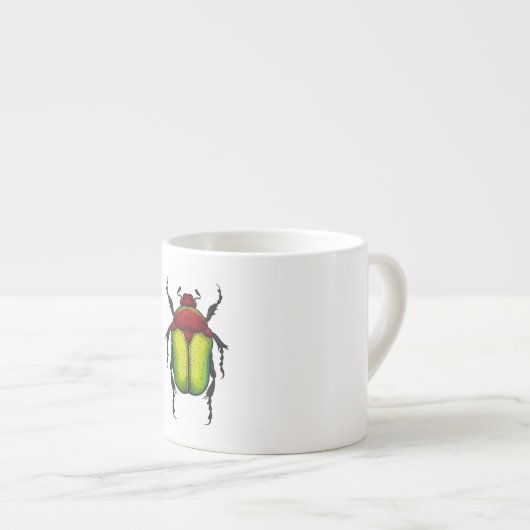 Flower beetle espresso kop (Voorkant rechts)