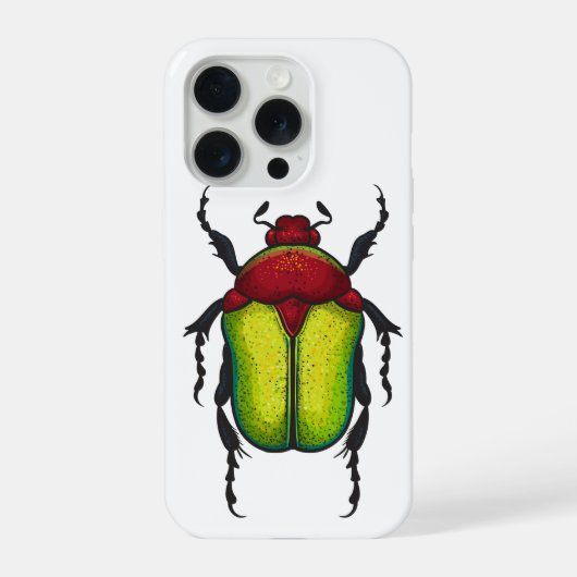Flower beetle iPhone hoesje (Achterkant)