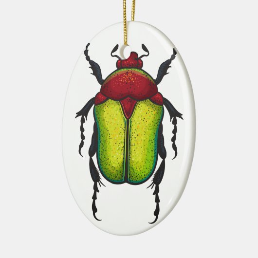 Flower beetle keramisch ornament (Links)