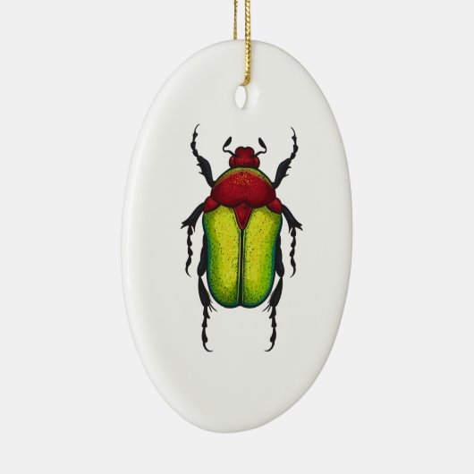 Flower beetle keramisch ornament (Rechts)