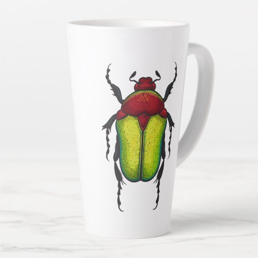 Flower beetle latte mok (Rechterhoek)