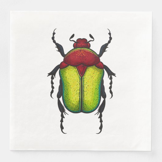Flower beetle servet (Voorkant)