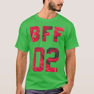 Flower Best Friends voor 3 BFF grappig T-shirt