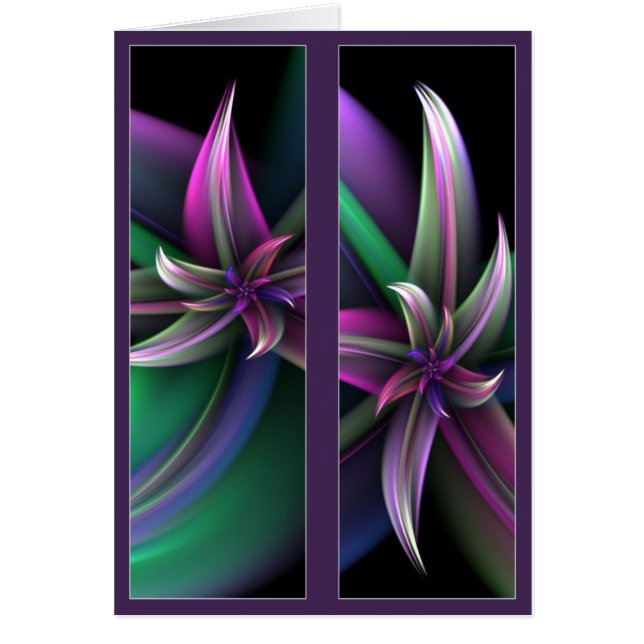 Flower Bladwijzer Card (Voorkant)