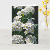 Flower Blank Wenskaart Kaart (Gele Bloem)