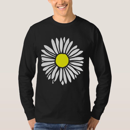 Flower Bloom Daisy T-shirt (Voorkant)