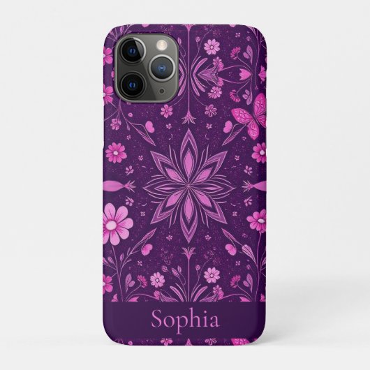 Flower Bloom Fairycore Pattern Case-Mate iPhone Case (Achterkant)