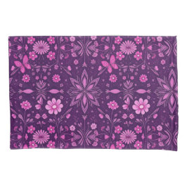 Flower Bloom Fairycore Pattern Kussensloop