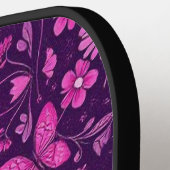 Flower Bloom Fairycore Pattern Pickleball Paddle (Links Detail)