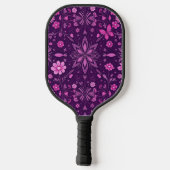 Flower Bloom Fairycore Pattern Pickleball Paddle (Achterkant)