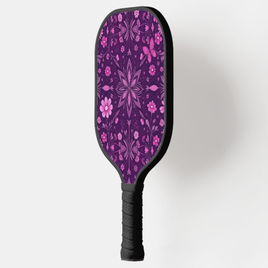 Flower Bloom Fairycore Pattern Pickleball Paddle (Links)