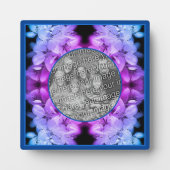 Flower Blossoms Abstract Tinted Voeg je eigen foto Fotoplaat (Voorkant)