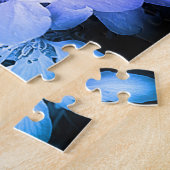 Flower Blossoms Abstract Tinted Voeg je foto toe Legpuzzel (Zijkant)