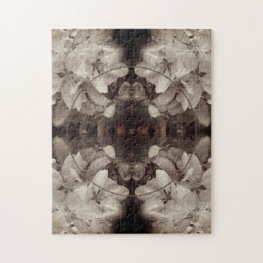 Flower Blossoms Abstract Voeg je foto toe Legpuzzel (Verticaal)