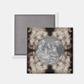 Flower Blossoms Abstract Voeg je foto toe Magneet (Voorkant / Achterkant)