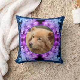 Flower Blossoms Tinted Creëer Uw eigen foto Kussen