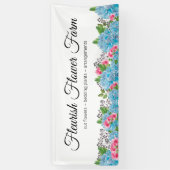 Flower Boerderij Verkoop van Fresh Flower Spandoek (Verticaal)