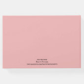 Flower Bough Lijst  Roze Gastenboek (Achterkant)