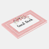 Flower Bough Lijst  Roze Gastenboek (Hoek)